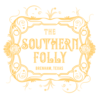 The Southern Folly Event Center logo 1C gold Brenham Texas